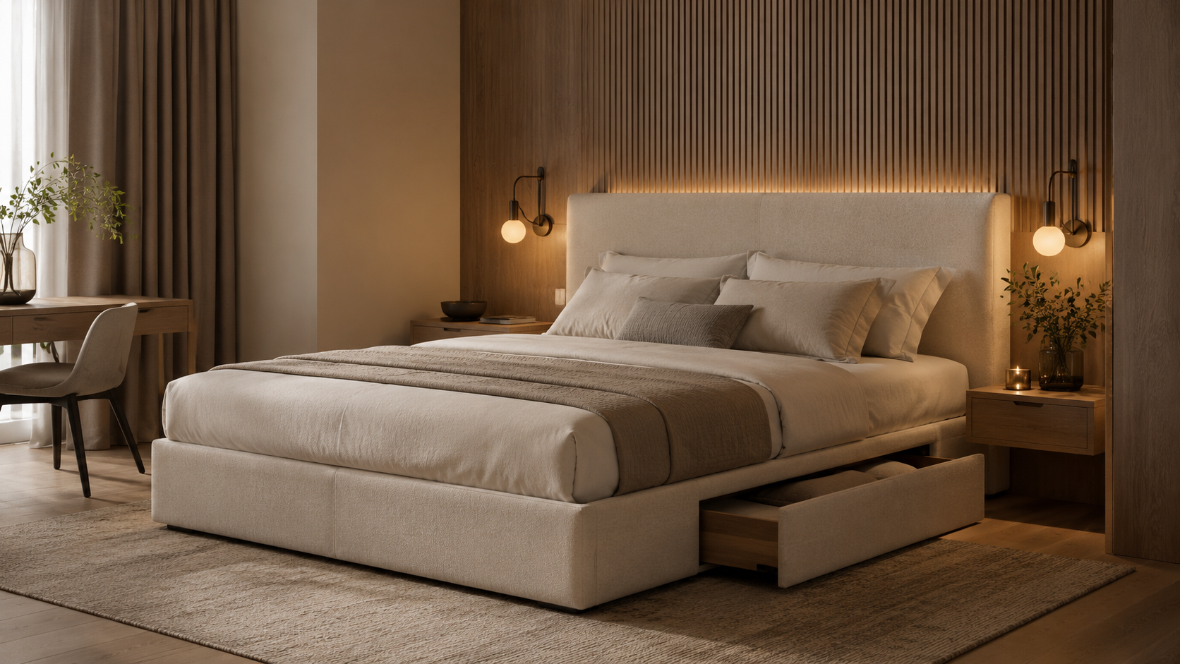 Stauraumbetten & Polsterbetten: Mehr Komfort und Ordnung im Schlafzimmer
